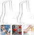 2Pcs Hemobllo Shoe Display Stand Shoe Rack for High Heels Practical Shoe Support for Shoe Store Showcase Stable Design