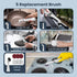 5 LifeBasis Rechargeable Power Scrubber, Cordless Electric Cleaning Brush, Water Resistant Small Electric Grout Brush