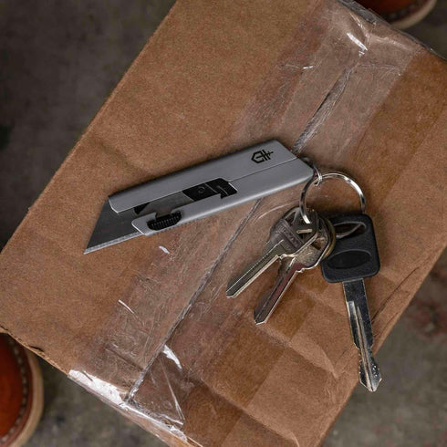 Gerber Gear EAB Utility Knife, Clips to Pocket or Keychain with Replaceable Razor Blade for Everyday Carry, EDC Gear