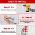 4 Pack Universal Fire Extinguisher Bracket, Modified Mounts for 5 to 13 lbs Extinguishers, Holder for Dry Chemical