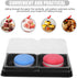 Generic 100pcs Packaging Mini Cake Boxes with Lids, Square Plastic Dessert Containers for Tiramisu, Cheesecake, Cookie
