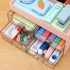 LETURE Desk Organizer with Drawer, Office Desktop Accessories Stationary Caddy for Pen, Pencil, Business Card & Sticky