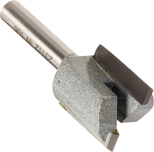 Vermont American 23112 3/4-by-25/32-Inch Carbide Tipped Hinge Mortise Router Bit, 2-Flute 1/4-Inch