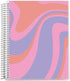 Erin Condren 7x9 Groovy Waves Spiral Notebook | College Ruled Layout for Notes, Journaling, Planning & List-Making | 160 pages, 80 lb. Mohawk Premium Paper by Erin Condren