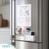 YES4QUALITY Magnetic Pen Holder - Strong Magnetic Back & 2 Compartments for Dry Erase Marker, Whiteboard, Fridge