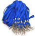 Bird Fiy Bulk Lanyard, 32" Flat Lanyards with Swivel Hook Attachment (Blue)