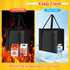 6 Reusable Cup Drink Carrier with Handle and Insulated Bag for Hot and Cold Drink/Food, Foldable Plastic Cup Holder