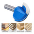 Core Box Router Bit 1/2 Inch Shank Round Nose Cove Box Router Bit 1-1/4" Cutting Diameter Woodworking Milling Cutter Tool