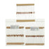 BOJACK 1000 Pcs 25 Values Resistor Kit, 1 Ohm-1M Ohm with 5% 1/4W Carbon Film Resistors Assortment