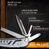 24-in-1 Multitool with Mini Tools, Knife, Pliers, and 11 Bits - All in One Multi Function Gear for Men, Best Multi-tool