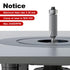 4PCS Set, 1/4 Inch YG6X 24000RPM 1/4" 5/16" 3/8" 1/2" Flush Trim Router Bit Shank Alloy Top Bearing, High Speed