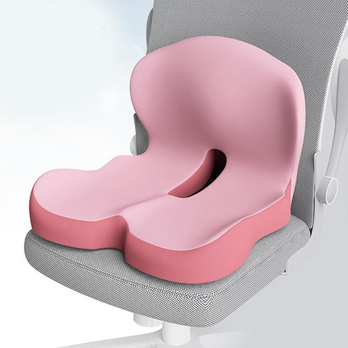 Generic Back and Seat Memory Foam L-Shaped Seat Cushion,Car Integrated Seat Cushions,Soothing Cushion, Ergonomic Design