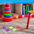 PATIKIL 3.9 x 3.9" Square Carpet Spot - 24Pcs Floor Spot Marker Waterproof Nylon Line Up Sign Decoration