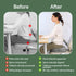 Tailbone, HOMBYS Piriformis Seat Cushion for Sitting, Double-Layer Foam Sciatica Seat Cushion with Coccyx Cutout