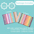 The Organized Pharmacy Expiration Dates Stickers System, 5 Year Supply - 480 Color Coded Inventory Management Labels