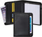Samsill Professional Padfolio, Black, Full Size, 10.1 Inch Tablet Sleeve, 8.5 x 11 Inch Notepad