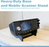 JcoGel SDS200, SDS200 Heavy-Duty Base and Mobile Scanner Stand, Desktop Mount Holder Compatible with Uniden for Uniden