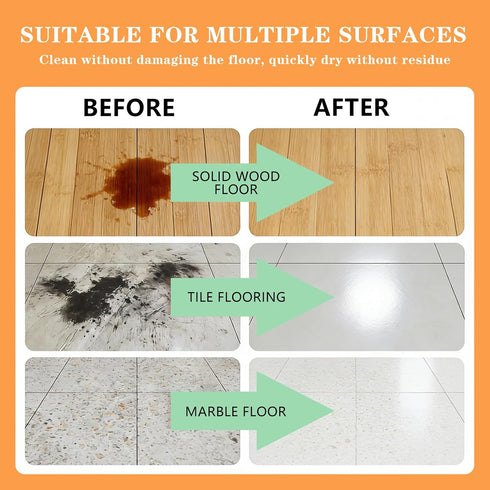 12pcs SOPAMI Floor Cleaning Solution Tablet Deep Cleans for Multiple Hard Floors, Tile and Vinyl FloorsSuitable