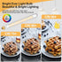 T300 Bulb, 11.8 Inch Bulbs, 100Watt 1000lm, Dimmable, E26 10W T10 Bulb,4 Pack. (10W=100W 3000K) XININSUN Led Long