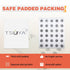 TSUYA Ferrite Ring Magnets for Crafts - 40 Pcs, 21mm Circle Magnets with Center Hole