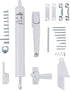 Wright Products VLANWH White Corrosion Resistant Storm and Screen Door Hardware Kit