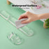 Set TECKNET Clear Gel Wrist Rest for Computer Keyboard, Ergonomic Gel Keyboard Wrist Rest for Typing Pain Relief