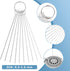 Gatuida Shower Head Cleaner, Small Gaps Hole Anti-Clogging Brush, Shower Nozzle Clog Removal Picks, 20PCS