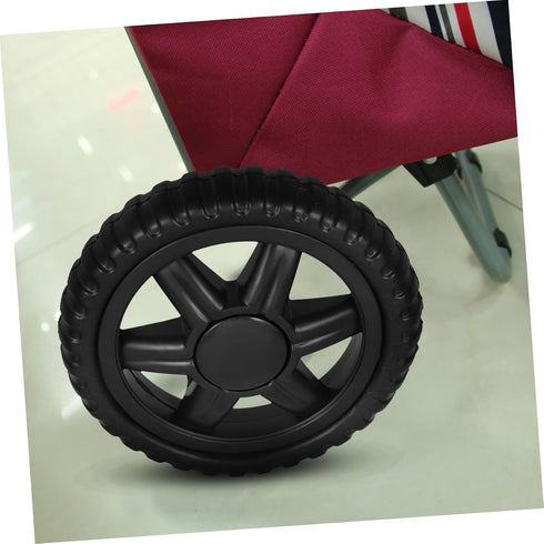 ELAYARD 2pcs Replacement Wheels for Small Rolling Cart Industrial Casters Generator Stroller Game Cart Easy Install
