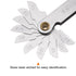 Metric 0.5-7 Screw Thread Pitch Gauge Tool, Pitch Cutting Gauge Caliper for Industrial Measurement