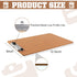 PANDRI 16 Pack Hardboard Clipboards - Low Profile Clip, Standard A4 Letter Size, Classroom Supplies, ECO Friendly