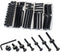 Socell Crib Screws Hardware Replacement Kit, 32Set Baby Bed Frame Bolts &Barrel Nuts