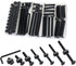 Socell Crib Screws Hardware Replacement Kit, 32Set Baby Bed Frame Bolts &Barrel Nuts