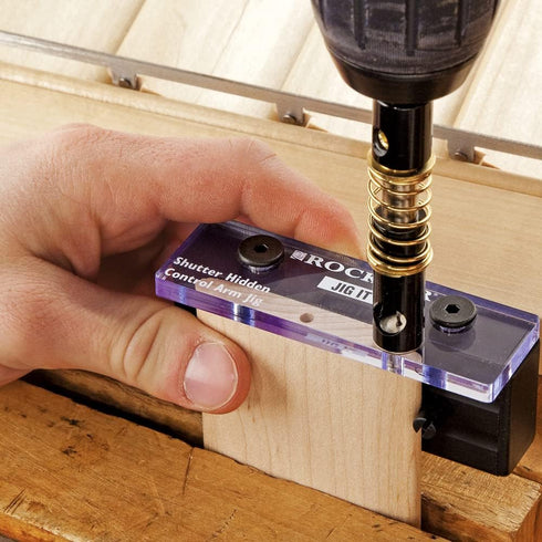 Shutter System Hidden Control Arm Jig Kit by Rockler