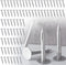 500 Pcs Aluminum Siding Nails, Roofing Siding Nails for Fastening Felt, Wood Decking, Insulation Board (1-1/4 Inch)