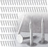 500 Pcs Aluminum Siding Nails, Roofing Siding Nails for Fastening Felt, Wood Decking, Insulation Board (1-1/4 Inch)
