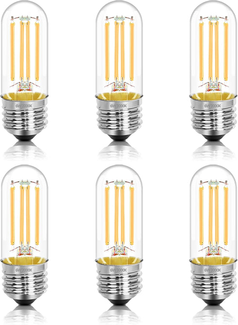 3.2 Inch 3000K Warm White E26 LED Bulb 60 Watt Equal, AC