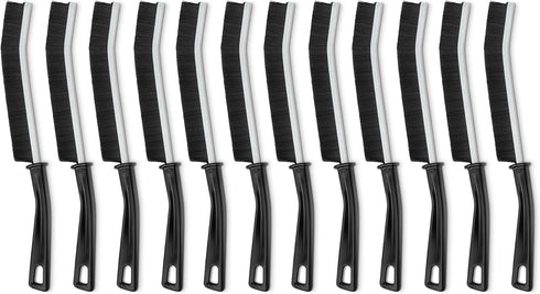 Amazon Basics Hard Bristle Grout and Tile Cleaning Brush, 12-Pack