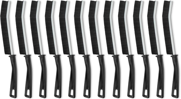 Amazon Basics Hard Bristle Grout and Tile Cleaning Brush, 12-Pack
