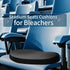 Stadium Seats Cushions for Bleachers,Memory Foam seat Cushion with Washable Cover for Outdoor