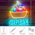 15.7"x11.8" Yogurt Open Neon Sign, Coffee Shop Decor, Custom Ice Cream LED Light, Sweet Store Wall Decor, Welcome Sign