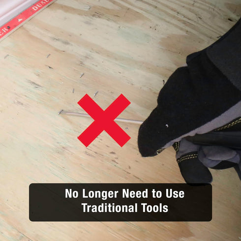 Zenith by Danco ZN700501 Carpet Staple Puller, Hand Tool for Renovation Projects to Remove Carpet Staples