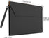 VANRA Expanding File Folder Organizer, PU Leather Document Holder, File Pocket Envelope Bag, A4 Letter Size, Black