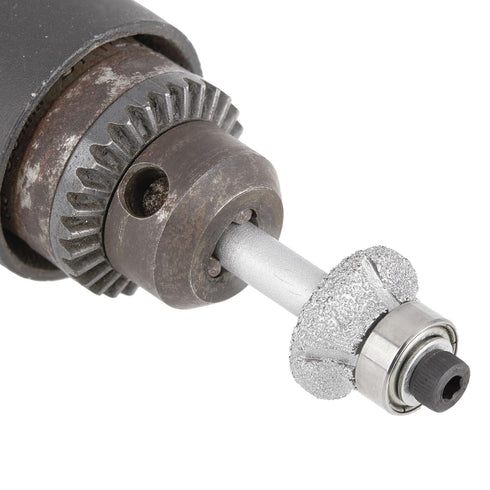 3mm 1/4 ILOVETOOL Radius Head Router bits Shank Diamond BRAZED Profile Wheel Router Bit Bullnose