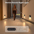 3 Dimmable Stairs,Hallway,Closet,Cabinet,Bedroom,Black WOBSION Rechargeable Wireless Motion Sensor Stair Lights