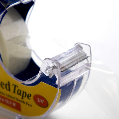 BAZIC 3/4" X 500" Double Sided Permanent Tape with Dispenser