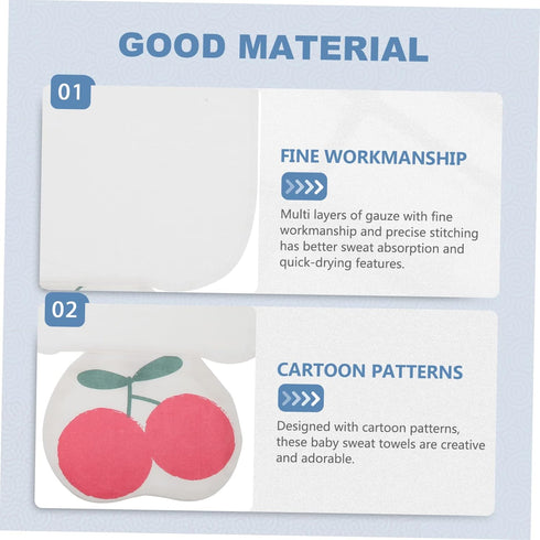 2pcs Hemoton Hooded Towel for Newborn Bath Towel Adorable Cartoon Design High Absorption Breathable