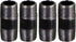 Everflow Supplies NPBL1215-4, Steel Nipple Pipe, 1/2" x 1-1/2" Black, Pack of 4 for Vintage DIY Furniture