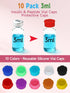 10PCS 3ml 1ml 2ml 3ml 4ml 10 Glass Vial Caps, Peptide Caps for Glass Vials Peptide Storage Protective Vial Covers