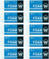 Sakura Crepas Double Foam Eraser RFW-60 - 10 Pieces