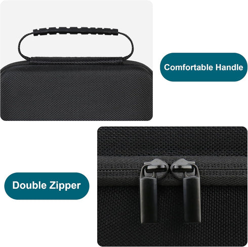 Canboc Carrying Case for SUPVAN T50M Pro Bluetooth Label Maker, Portable Mini Thermal Inkless Labeler, Black